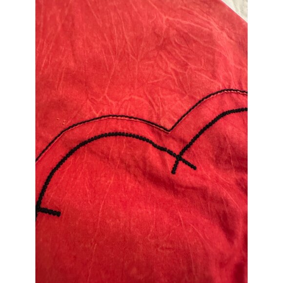 VTG Cowboy Up Embroidered Cotton Woven Snap buttons Mens L shirt flipp cuffs - Picture 16 of 16